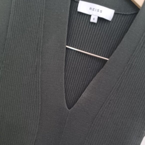 Reiss Amelie Knitted Bodycon Dress - Picture 5 of 6